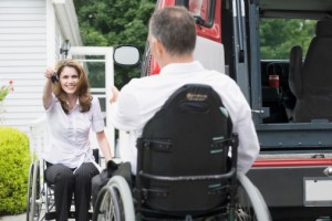 Couple in Wheelchair