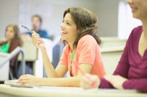 Young Woman in Traffic School