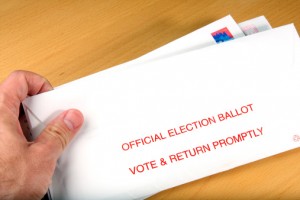 Absentee Voting Election Ballot