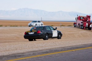Highway Patrol in the Desert