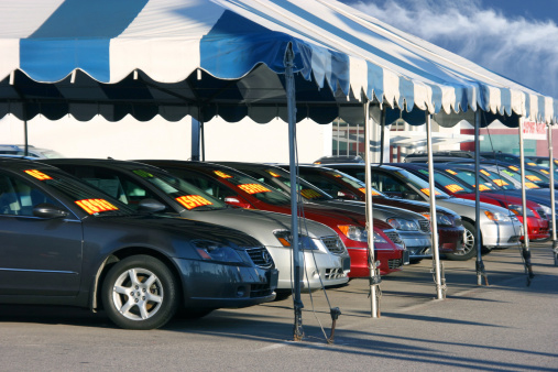 Car Dealership Tent Sale