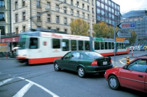 Cars In An Intersection