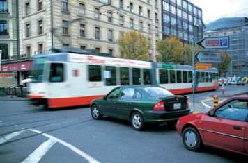 Cars In An Intersection